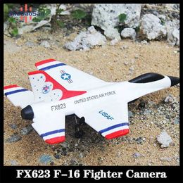 Aircraft modle fx623 Remote commande Aircraft Double canal F16 Fight Fight Wing Foam Aircraft Aircraft Glider Glider Gift S2452022