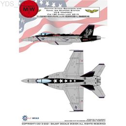 Modelo de avión Galaxy G48030 G72023 1/48 1/72 Escala VX-9 Vampires F/A-18E China Lake 2013 Calcomanía para Hasega/Academy/Meng/Trumpeter Modelo YQ240401