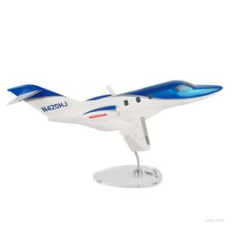 Modèle d'avion HondaJet Blue 1 32 Scale Business Jet Plane Display Collection Modèle d'avionHKD230701