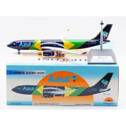 Modèle d'avion IF332AD0523 en alliage, avion de collection, cadeau INFLIGHT 1 200 Azul Airlines Airbus A330200, modèle d'avion moulé sous pression PRAIV 231110