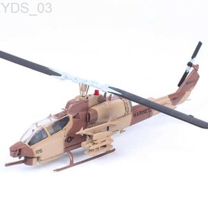 Vliegtuigmodel IXO 1/72 schaal Mini Bell AH-1W Super Cobra aanvalshelikopter Diecast voertuig Militair vliegtuig Rotorcraft Model speelgoed miniatuur kinderen YQ240401