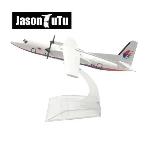 Aircraft Modle Jason Tutu 16cm FK-50 Malaysia Airplane modèle Plane modèle Aircraft Diecast Metal 1/400 Plans à échelle du navire de chute de gros Y240522