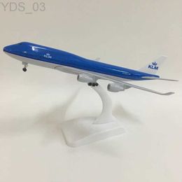 Vliegtuigmodel JASON TUTU 20 cm KLM Koninklijke Nederlandse Boeing 747 Vliegtuigmodel Vliegtuigmodel Vliegtuigmodel 1 300 Diecast Metalen vliegtuigen speelgoed Verzamel YQ240401