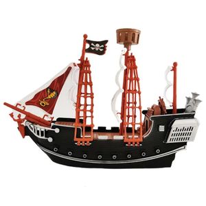 Modèle d'avion enfants Pirate jouets bateau jouet accessoires de voile bateaux modèle jouets garçons cadeau d'anniversaire bateau jouet pour la maison maternelle 231026