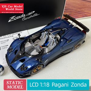 Modèle d'avion LCD 1 18 Alliage Pagani Zonda Zonta HP Modèle de voiture entièrement ouvert Collection Sport en alliage Cadeau pour les amis et la famille 230728