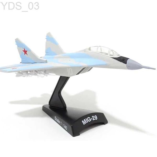 Modèle d'avion Mig 29 modèle jouet 1/140 échelle Russie Fulcrum MIG-29 avions de chasse modèles jouets pour collections YQ240401