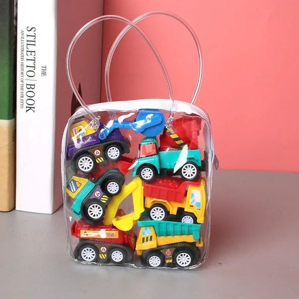 Modèle d'avion Mini modèle de voiture jouet retirer jouets véhicule d'ingénierie camion de pompier enfants inertie garçon Diecasts pour enfants cadeau 231017