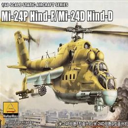 Vliegtuigmodel Minihobby Modeltrumpeter 80311 148 Russische Mi24P HindFMi24D HindD Vliegtuig Assemblage Bouwpakketten Hobby voor volwassenen DIY 231026