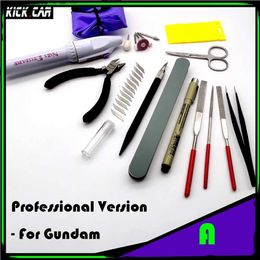 Kit d'outils de construction de modèles d'avion, réparation de fixation spéciale pour Gundam, assemblage de jouets, pinces artisanales, tapis de coupe pour fixer l'avion YQ240401