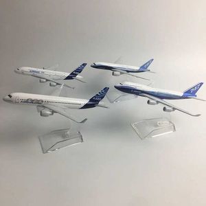Aircraft Modle Origineel Model A380 Airbus Boeing 747 Airplane Model Aircraft Forecast Model Metal 1 400 Airplane Toy Gift Collection S245208
