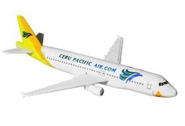 Aeronave modle Philippine Cebu Pacific Airlines A320 16 cm Avión para niños Regalo de cumpleaños modelo Modelo de juguete entrega gratuita Regalo de Navidad S5452138