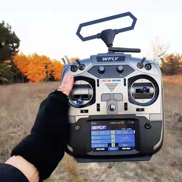 Aircraft Modle RC Radio Transmisor WFLY ET16S RF209S Hall Gimbals F FPV Drones remoto TBS CRSF FRSKY R9M Multiprotocol 230815