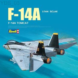 Vliegtuigen Modle Revell 04021 1/144 Schaalmodel F-14A Tomcat Fighter Assemblage Model Building Kits Voor Volwassenen Hobby Collectie YQ240401