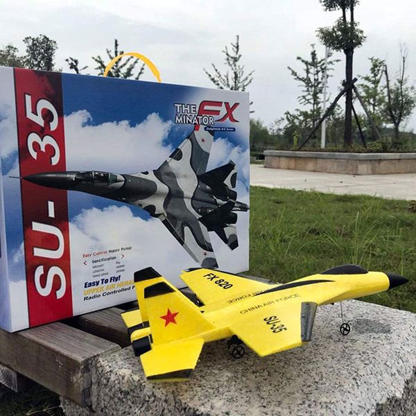 Avión Modle SU35 Glider RC Plane Wingspan Remote Radio Control Drones Aviones RTF UAV Niños Juguete Niños Regalo Niño Aviación Vuelo Modelo 230427