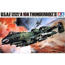 Vliegtuigen Modle Tamiya 61028 1/48 Schaalmodel Kit USAF A-10 Thunderbolt II Warthog 230814