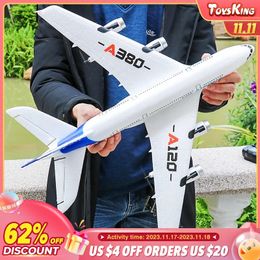 Modèle d'avion Wltoys XK A120 RC Avion 3CH 24G EPP Télécommande Machine Avion à voilure fixe RTF A380 Modèle Jouet d'extérieur pour enfants 231113