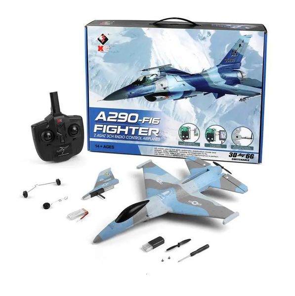 Modèle d'avion Wltoys XK A290 RC avion télécommandé modèle 3CH 452mm 3D6G système avion Epp Drone envergure jouets pour enfants 231113