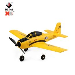 Modèle d'avion XK A210 T28 4Ch 384 envergure 6G/3D modèle avion cascadeur stabilité à Six axes avion télécommandé avion électrique RC Drone jouets 231204