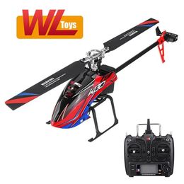 Avion WLtoys K130 6CH 3D/6G, système 2.4G sans balais 3D6G, hélicoptère RC sans barre pour FUTABA SFHSS 211104