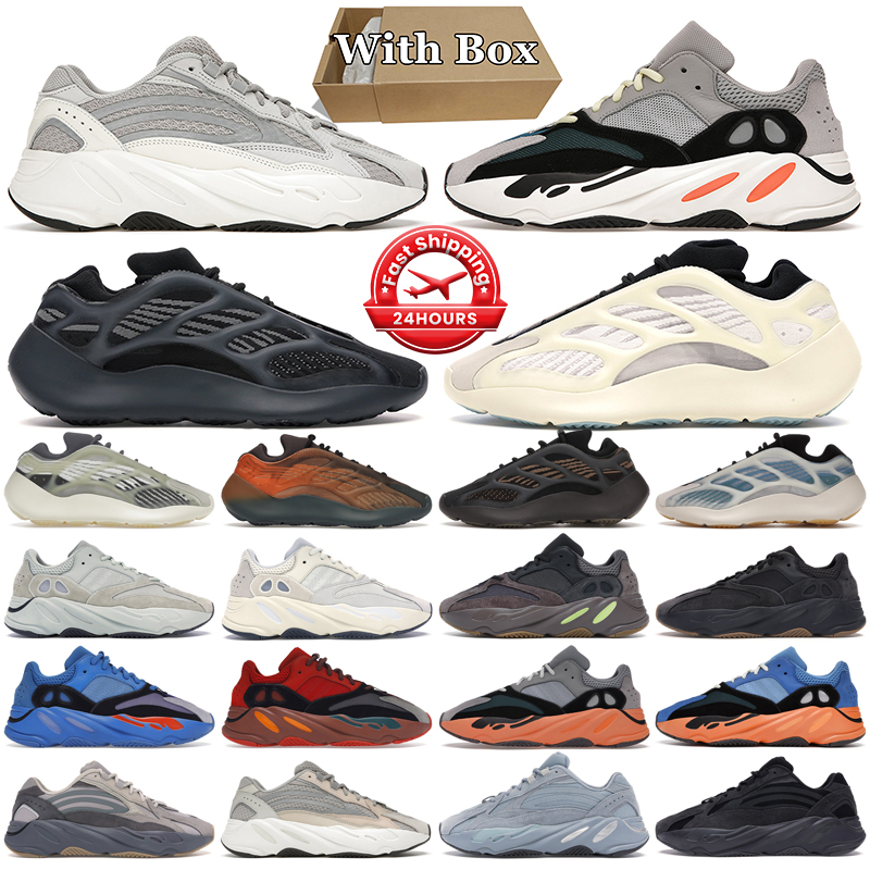 Mit Box Designer Laufschuhe Männer Frauen Sneaker Solid grau Azael Alvah Kupfer Fade Salz Kyanit Analog Trägheit Herren Trainer Sport im Freien Läufer