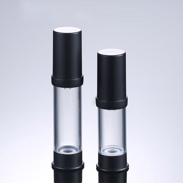 Sans air 5 ml 10 ml Epmty Vacuum Pompe Bottle Washingt Vessel Cosmetic Bottles Mini Transparent Lotion Bottle 300PCS / Lot