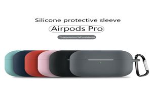 Accesorios de auriculares AirPods Pro Case auriculares Bluetooth Bluetooth Silicone Cover3797765