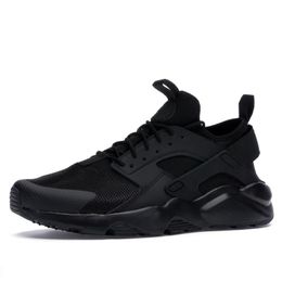 Airs Huarache Run Ultra hardloopschoenen voor heren voor dames Sneakers Trainers Triple Zwart Wit Sportontwerper Wandelschoen