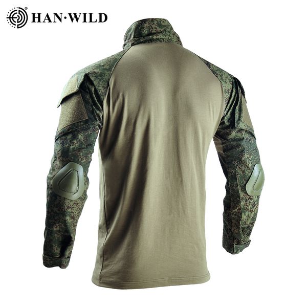 Airsoft Paintball Trabajo de trabajo Militar uniforme Combate Combate Camuflaje Camuflaje Almohadilla de carga Pantalones Suites del ejército Multicam