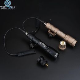 Airsoft Surefir M600 M600C Licht Outdoor Jacht Tactical Rifle Scout 340 lumen Zaklamp Fit 20mm Picatinny Rail 210322235561443