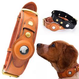 AirTag Verwijderbare lokalisatiehalsband voor huisdieren AntiLost Dog Tracker Beschermhoes Buitenshuis Wandelbenodigdheden 240226
