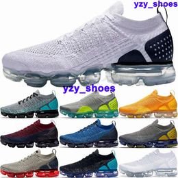 AirVapor Mens Chaussures Trainers Sneakers Taille 12 Vapores d'air MOC 2 Casual US12 Athletic Max MAX 46 Femmes Runnings Us 12 Chaussures Youth Big Taille 7438 Yellow Zapatos Black