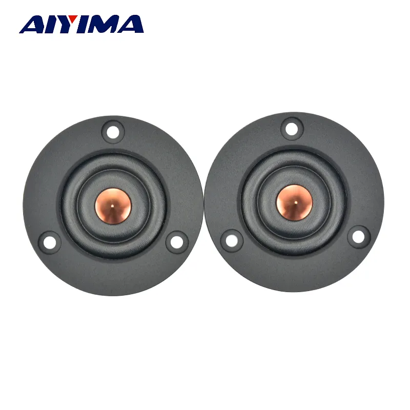 Aiyima 2pcs 2 polegadas 4/6 ohm 30w Silk Treble Film Tweeter Speaker Unit Car Speaker Professional HiFi Hordspeaker