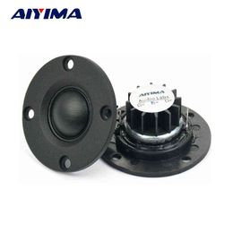 AIYIMA 2 pièces Tweeter 1 "pouces 6 Ohm 30W dôme Film de soie Tweeter Hifi haut-parleur aigu haut-parleur Audio avec dissipateur thermique H1111