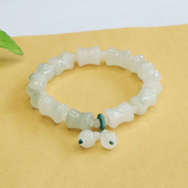 Aiyu Bracelet Jade naturel Tianshan Cuiyu Small Man Taist AY3092105