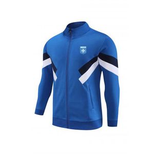 AJ Auxerre vestes et vestes pour hommes veste d'entraînement de loisirs pour enfants manteau de sport de loisirs chaud en plein air