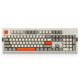 AJAZZ AK510 Retro RVB Keyboard mécanique 104 touches antighosting PBT SA Keycap Sprogrammable Gaming 67296103610174