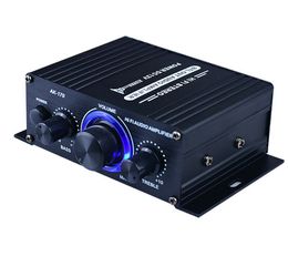 AK170 400W HIFI Power audioversterkers voor auto's Home Theater Digital Power amplyfire audio Luidspreker Treble Bass Control FM USB SD