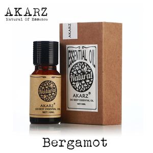 Dropshipping aceite esencial de bergamota marca famosa AKARZ aromaterapia Natural 10ml