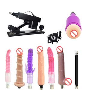 Akkajj Automatische seksmeubels met krachtige accessoires Sex Machine Guns for Women and Men