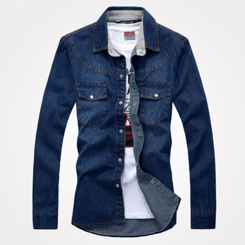 new stylish jeans shirt