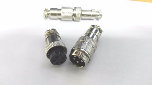 2 مجموعات (ذكر + أنثى) 5pin الطيران التوصيل GX12 12MM محول الطاقة لوحة الهيكل