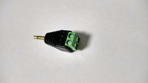 4 Stks Vergulde 3,5 mm Mono Plug Schroef Terminal Binding Post Connector