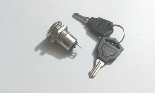 4 PCS Mini Key Switch ON /OFF Lock Switch KS-01 Two Keys Key Set