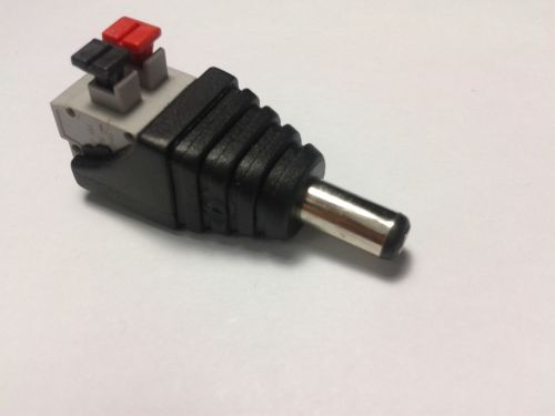 8 adet 5.5mm x 2.5mm DC Güç Tak Erkek Terminal Bloğu Adaptörü