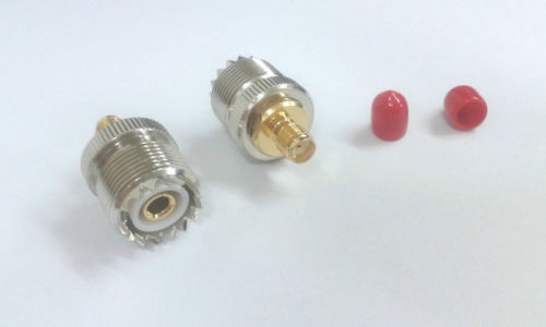 20st Copper SMA Kvinna till UHF Kvinna Jumper Plug Adapter, Radio, RF