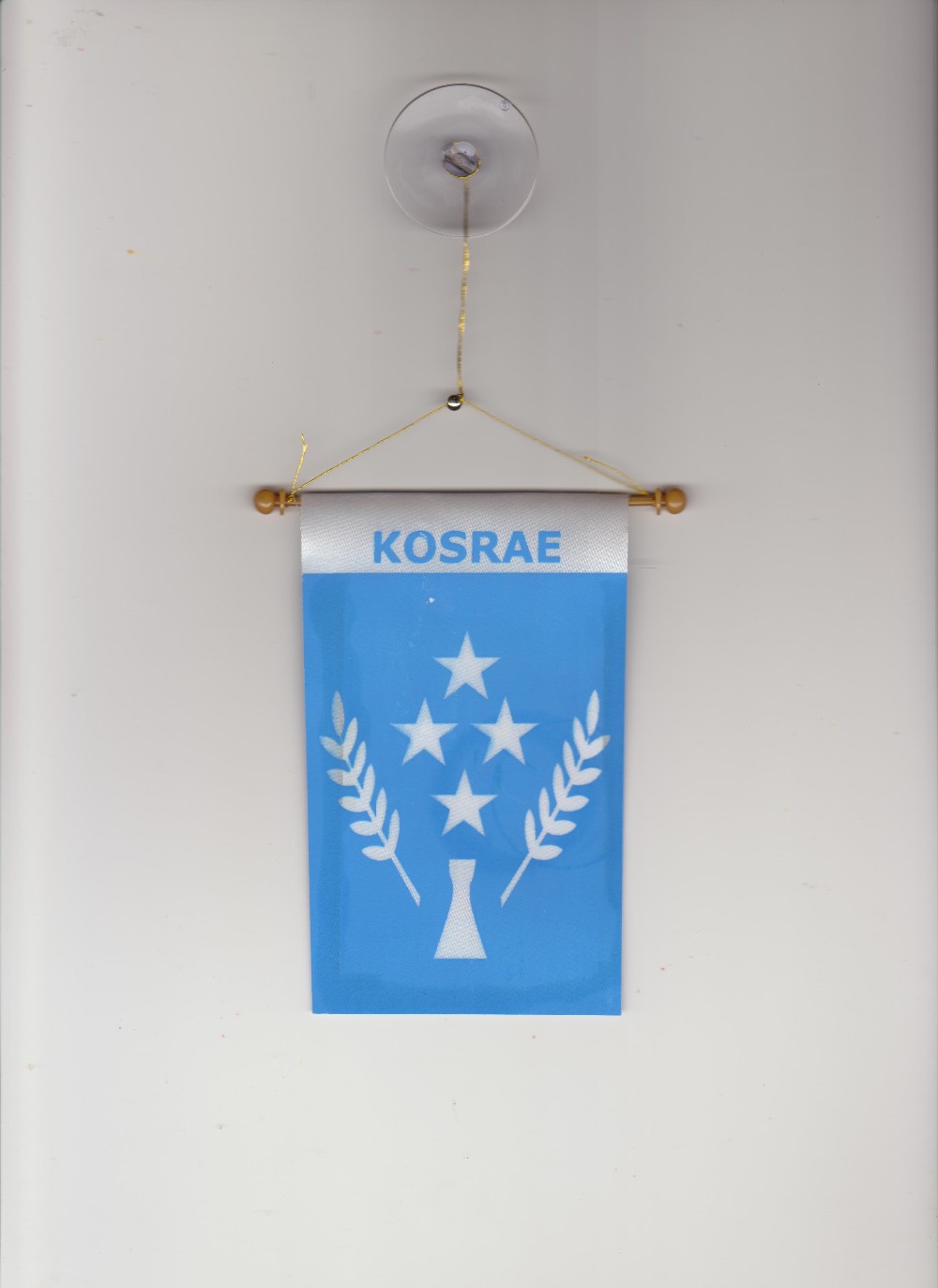 Mini Car Hanging AMERICAN SAMOA AND WESTERN SAMOA Flag Banner 3inch X 5