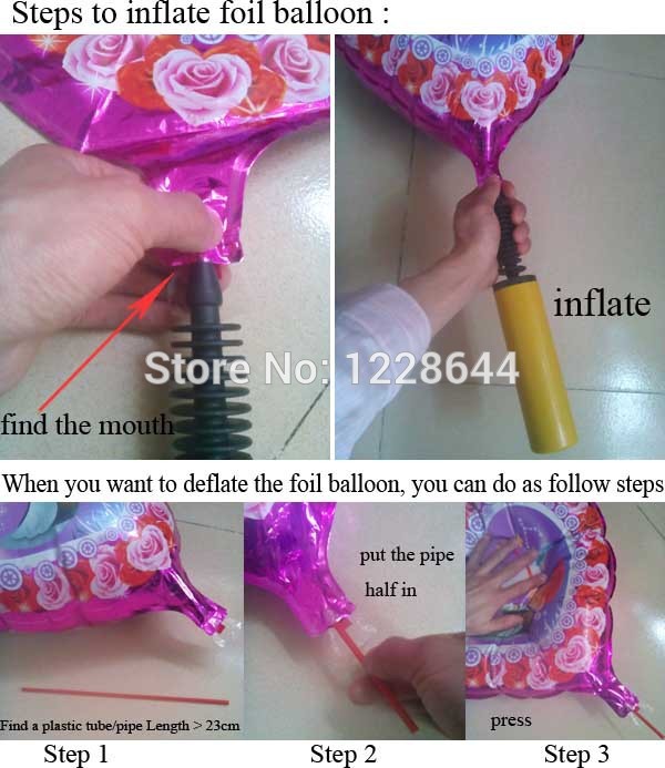 DH_steps to inflate and deflate foil balloon