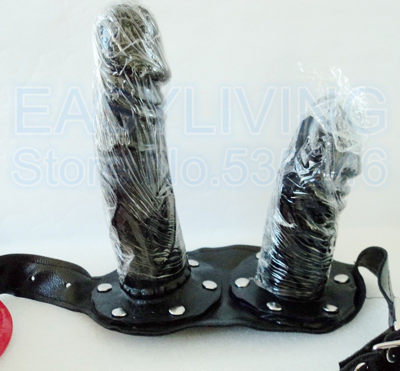 Fixed Strap On Dildos Lesbian Sex Toy Three Dil
