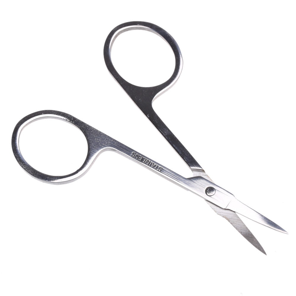 Makeup Eyebrow Scissor With Sharp Head Stainless Steel Women Brow
