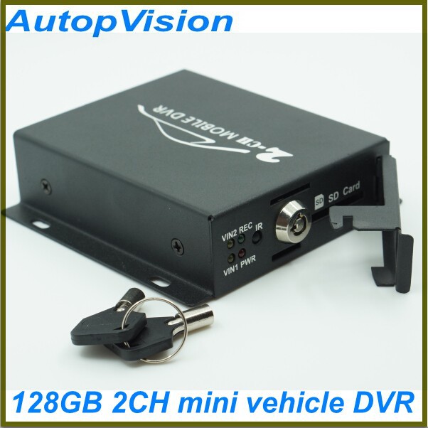 Realtime SD 128GB Card Recording Mobile Bus Vehicle Truck Car DVR
